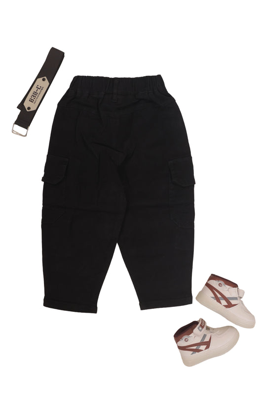 Little explorer cargo bottom-black