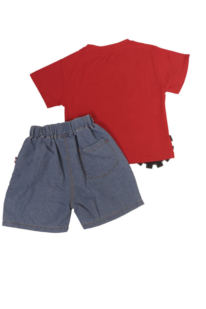 Tiny Tractor Crew - Red