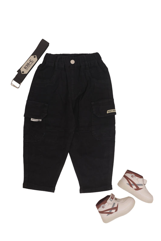 Little explorer cargo bottom-black